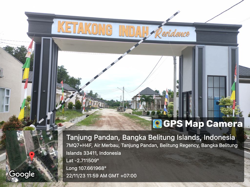 foto gerbang perumahan Ketakong Indah Residence 2