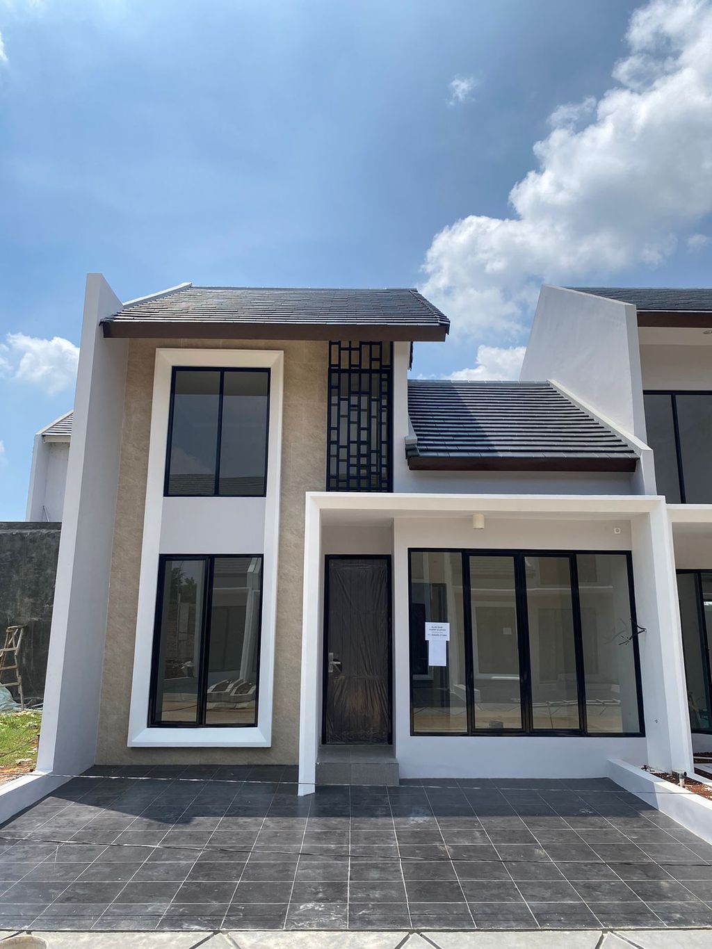 foto tampak rumah tipe BHAVIN perumahan PERUMAHAN ASANA RESIDENCE THP 2