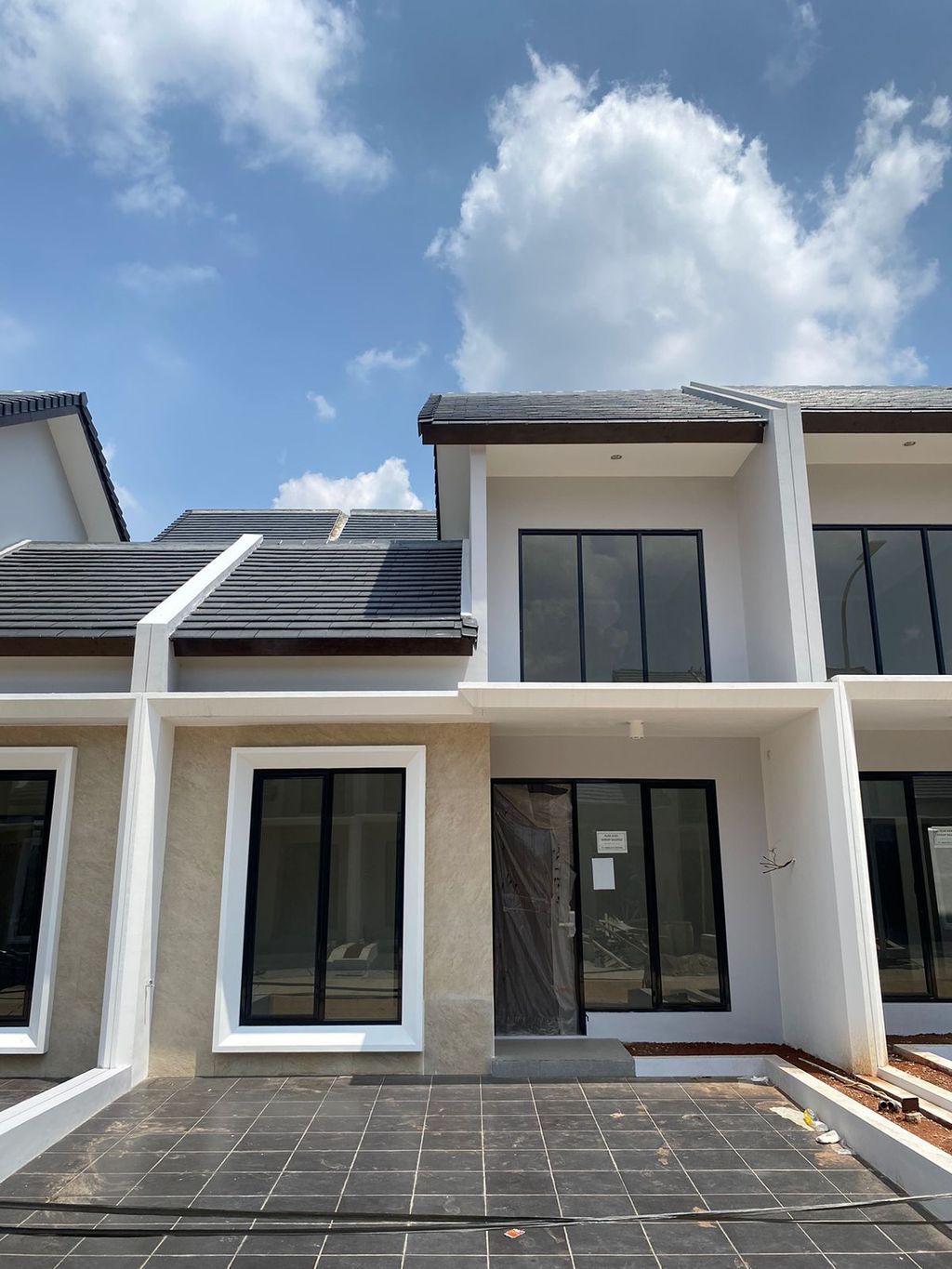 foto tampak rumah tipe CHESTA perumahan PERUMAHAN ASANA RESIDENCE THP 2