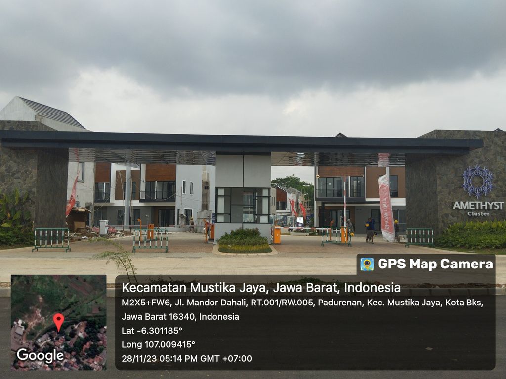 foto gerbang perumahan FAMILIA URBAN 3