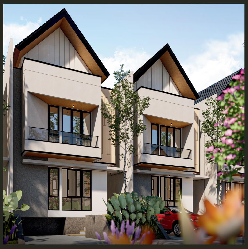 foto tampak rumah tipe 70 (EXCLUSIVE CULLINAN perumahan GRAND ELBRUS