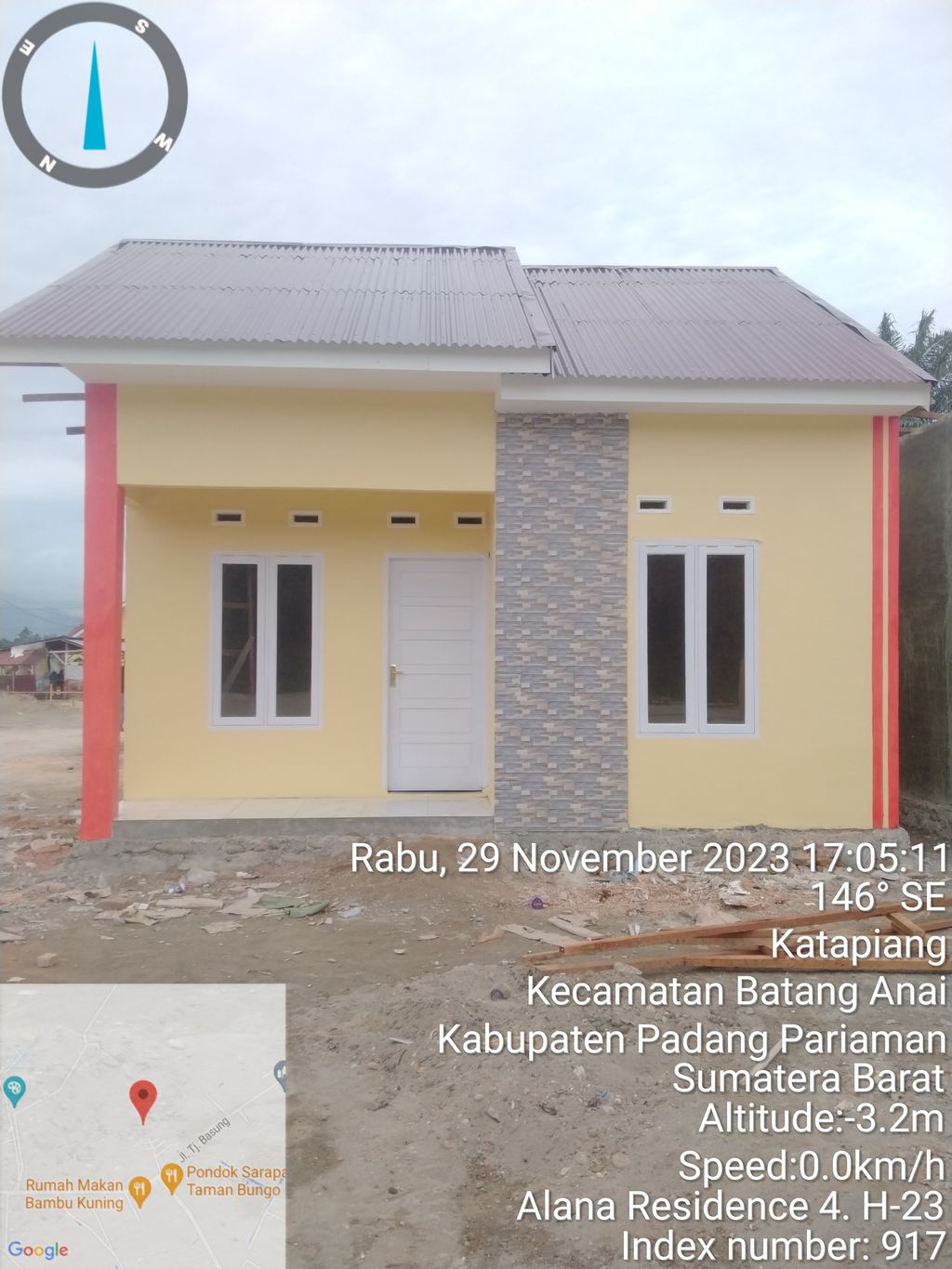 foto contoh rumah perumahan DOFLA LAND 2