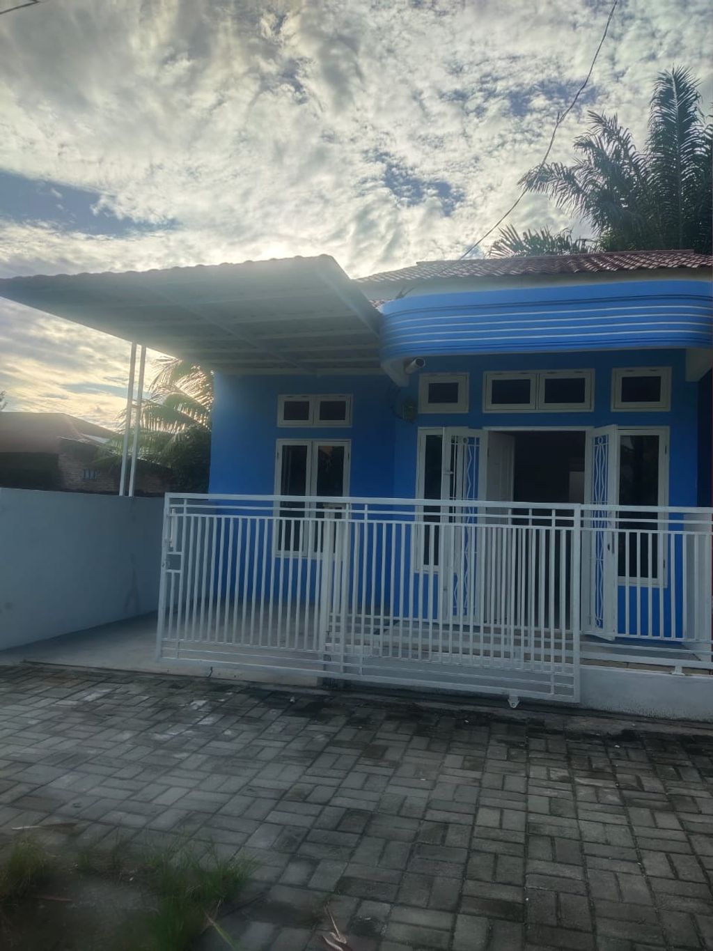 foto tampak rumah tipe 36/72 perumahan Perumahan Pertiwi Indah