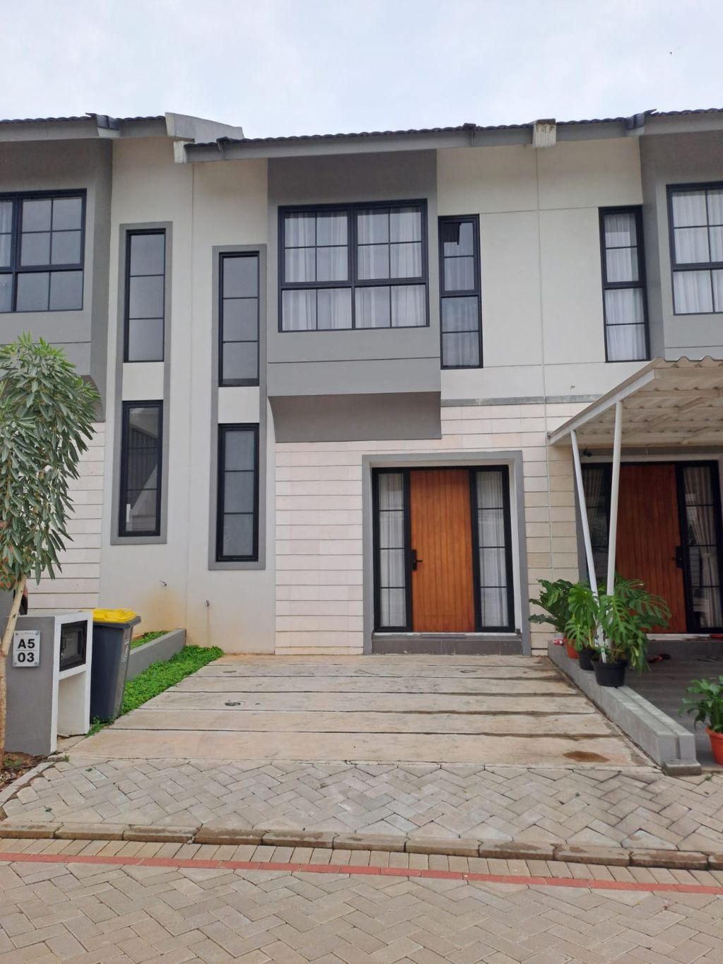 foto tampak rumah tipe BRIAR perumahan Perumahan Bhumi Amala