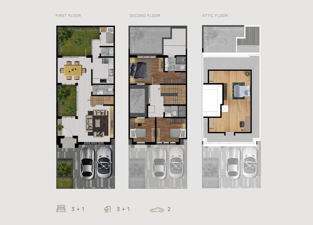foto denah rumah tipe HD 3.5 perumahan Dian Istana White House