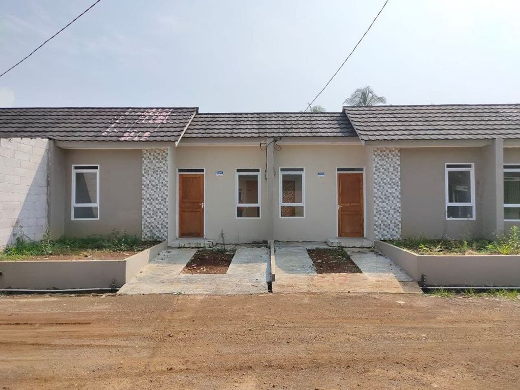foto tampak rumah tipe 22/60 perumahan Benteng Royal Residence 4