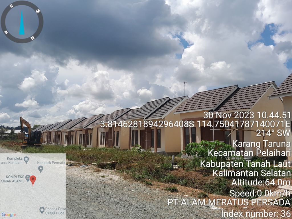 foto posisi tengah perumahan ISTANA RAYA 2