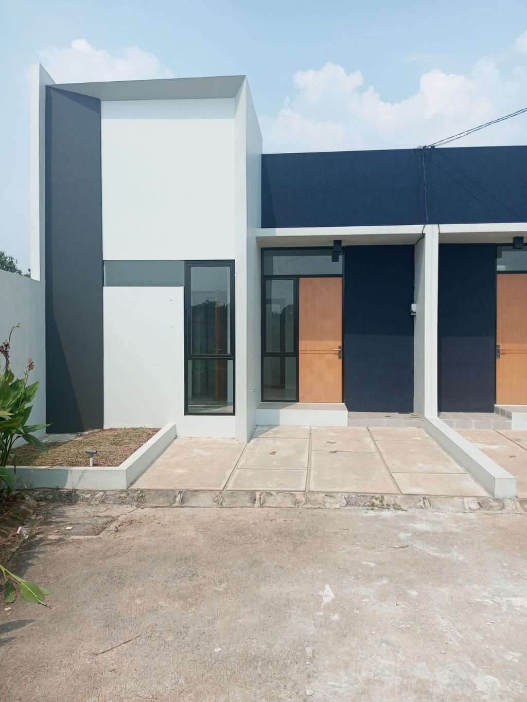 foto tampak rumah tipe 37 perumahan ARCO GREEN PARK