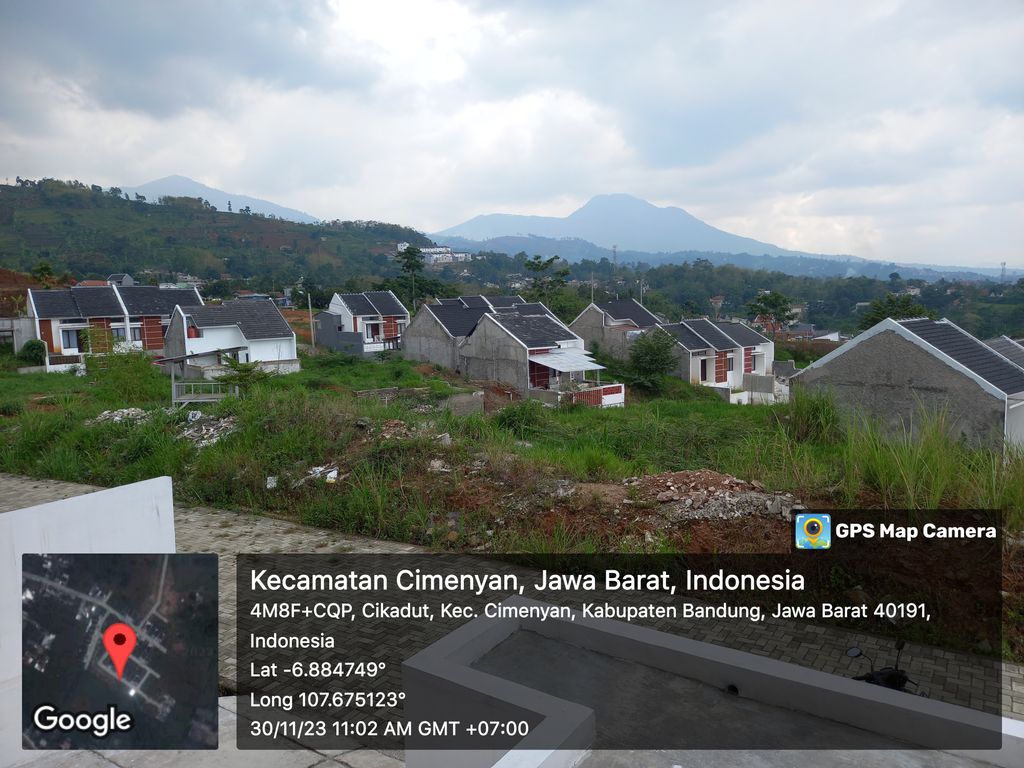 foto posisi tengah perumahan THE FOREST VILLAGE