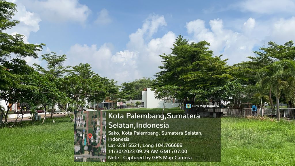 foto posisi tengah perumahan THE SPRING RESIDENCE