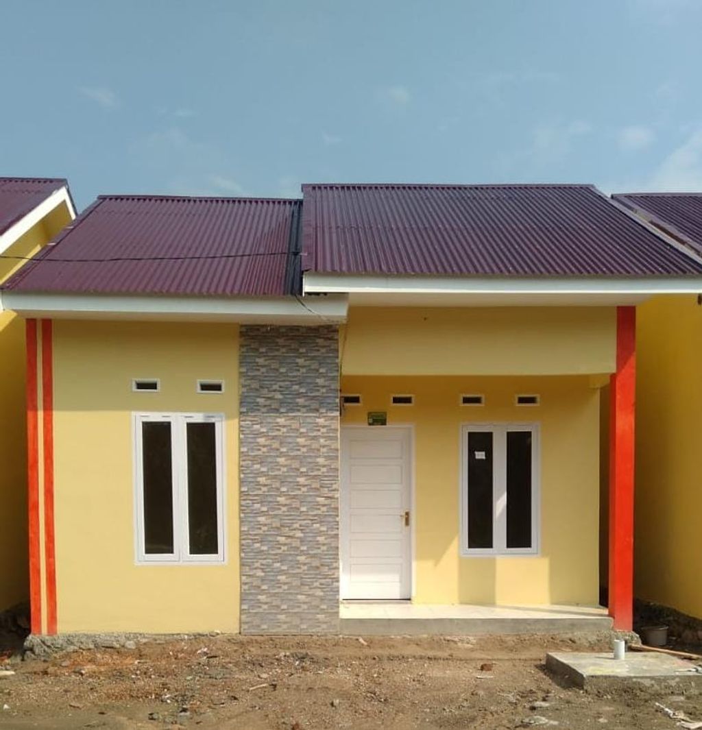 foto tampak rumah tipe Subsidi perumahan DOFLA LAND 2