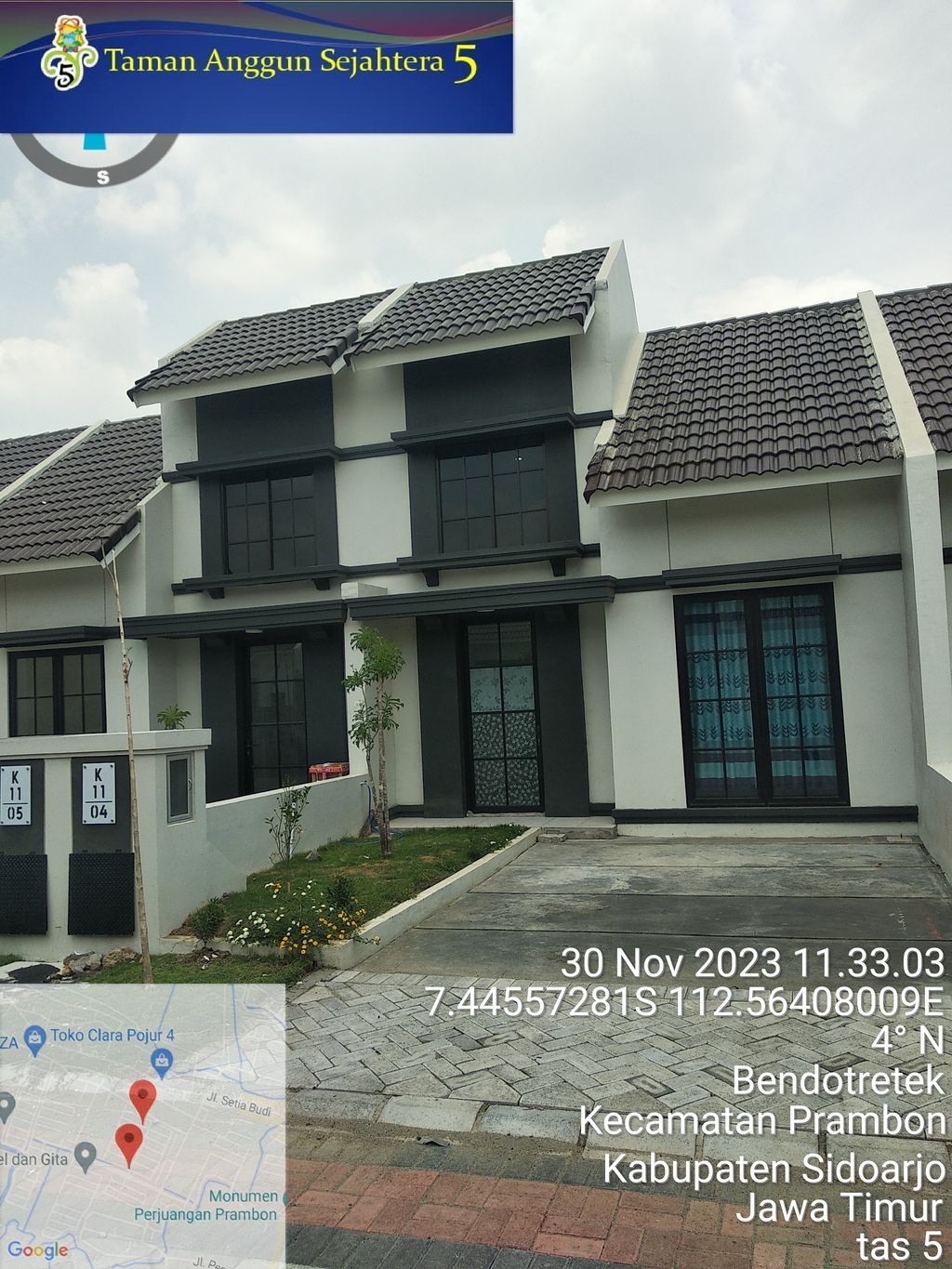 foto contoh rumah perumahan TAMAN ANGGUN SEJAHTERA 5 K