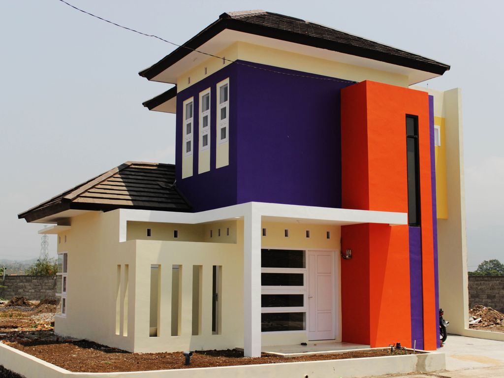 foto tampak rumah tipe 80/120 36 perumahan PERMATA KARISMA RESIDENCE