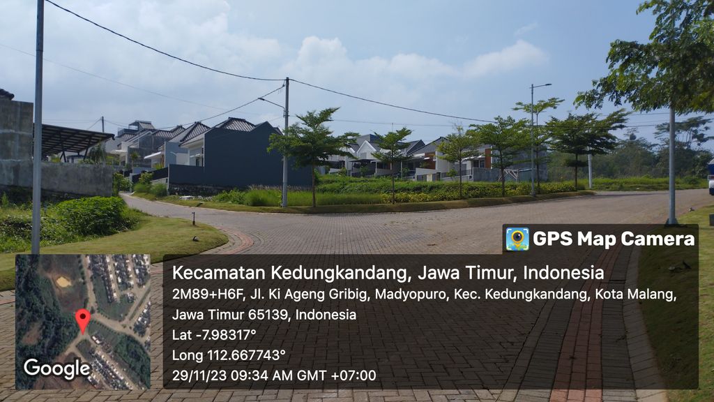 foto posisi tengah perumahan RIVERFRONT URBAN RESORT