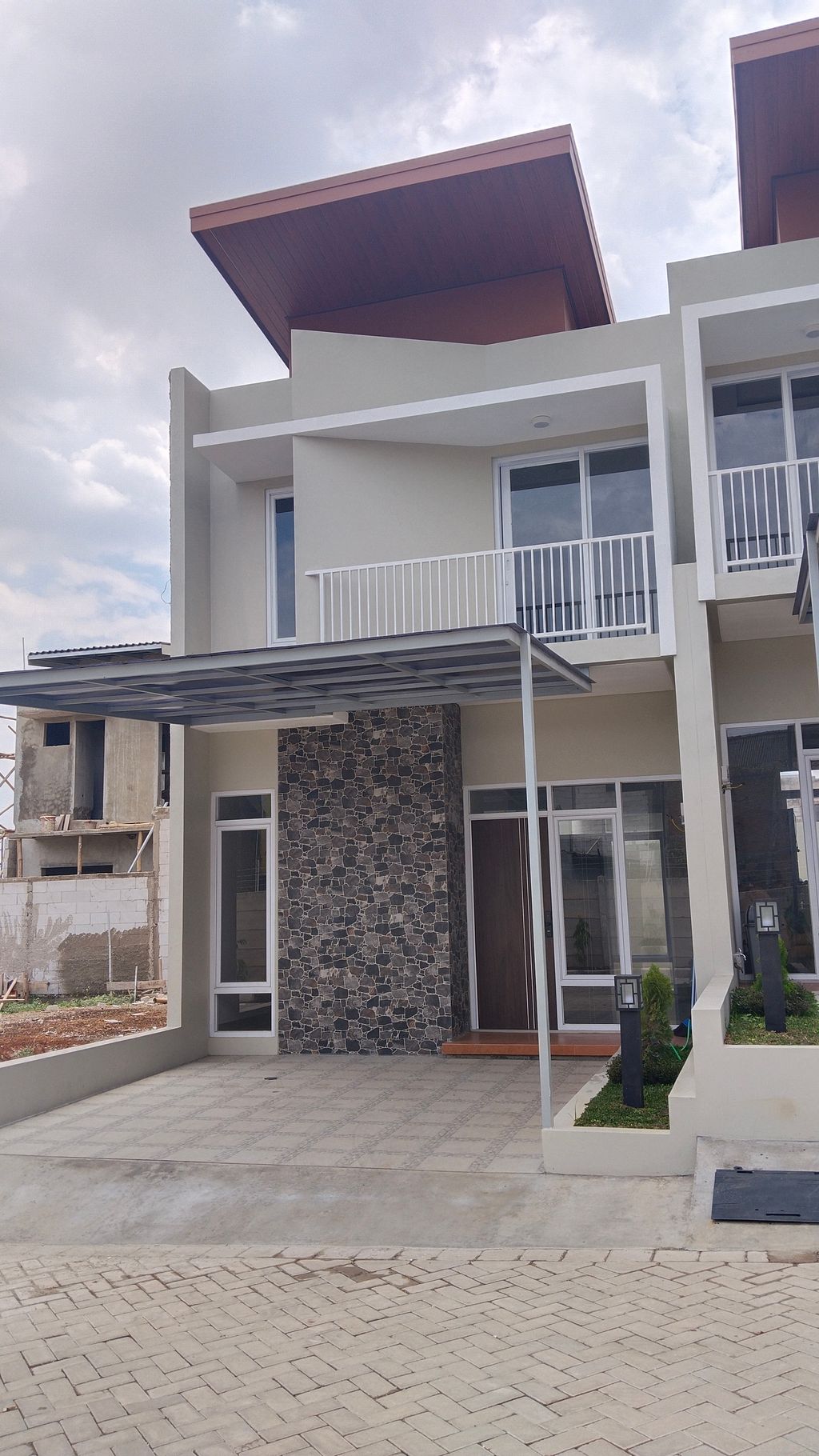 foto contoh rumah perumahan Jatinangor City Park