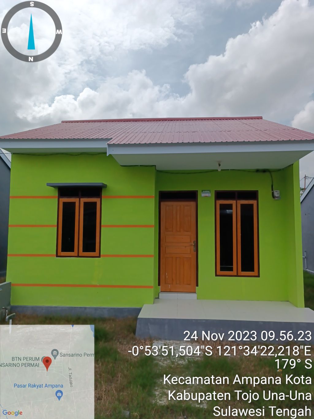 foto contoh rumah perumahan Sansarino Permai Tahap 2