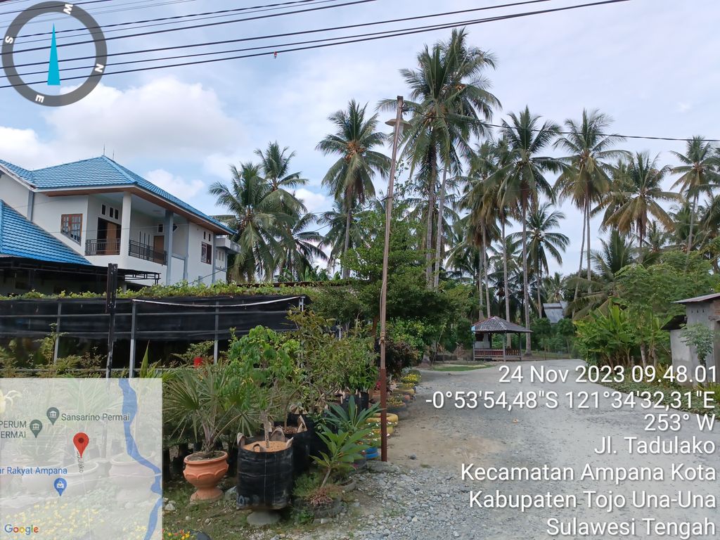 foto gerbang perumahan Sansarino Permai Tahap 2