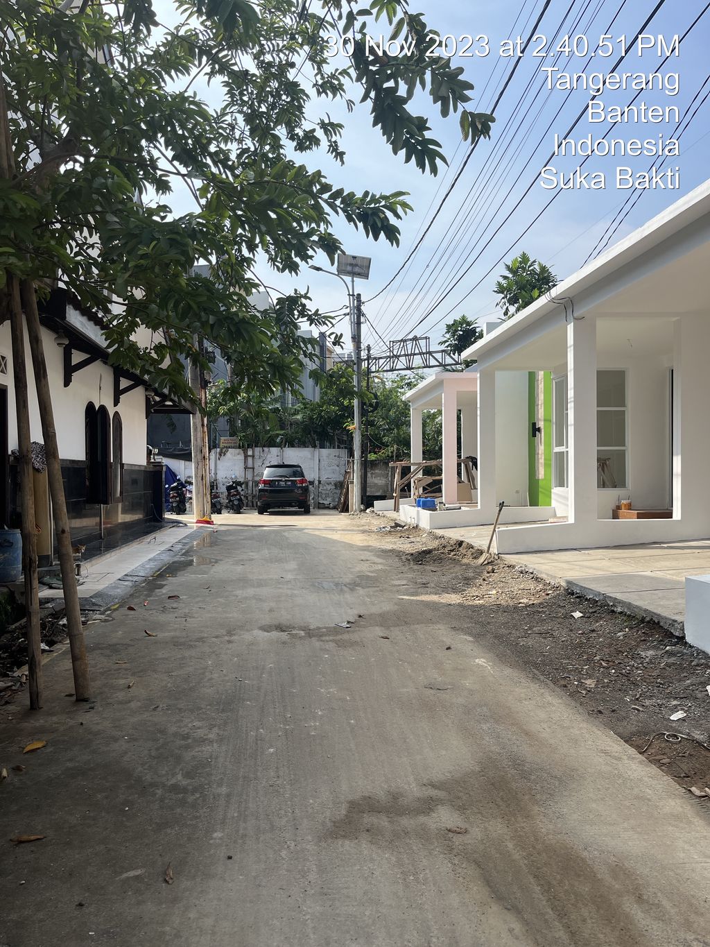 foto posisi tengah perumahan Griya Karawaci
