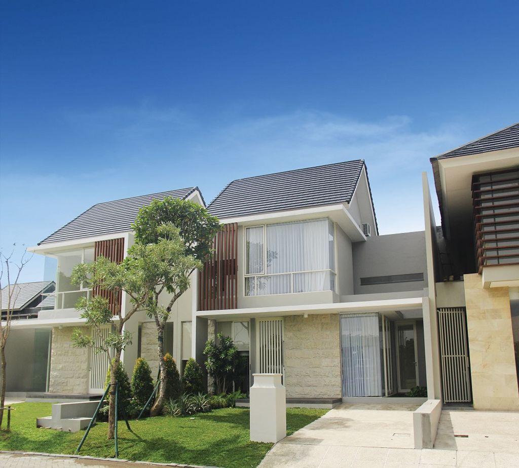 foto tampak rumah tipe CONSTANTINE - 2023 perumahan BUKIT GOLF INTERNASIONAL CITRALAND