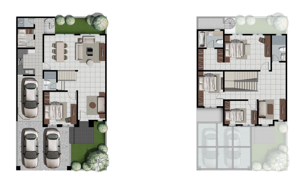 foto denah rumah tipe AMBROSIA - 2023 perumahan EMERALD MANSION CITRALAND