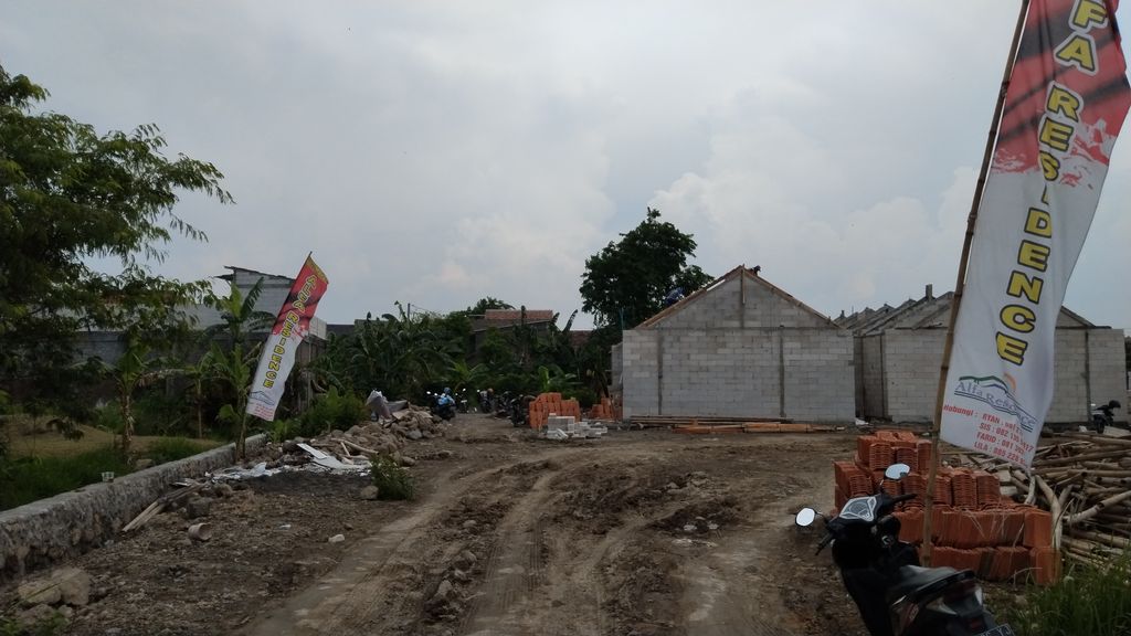 foto gerbang perumahan ALFA RESIDENCE 13