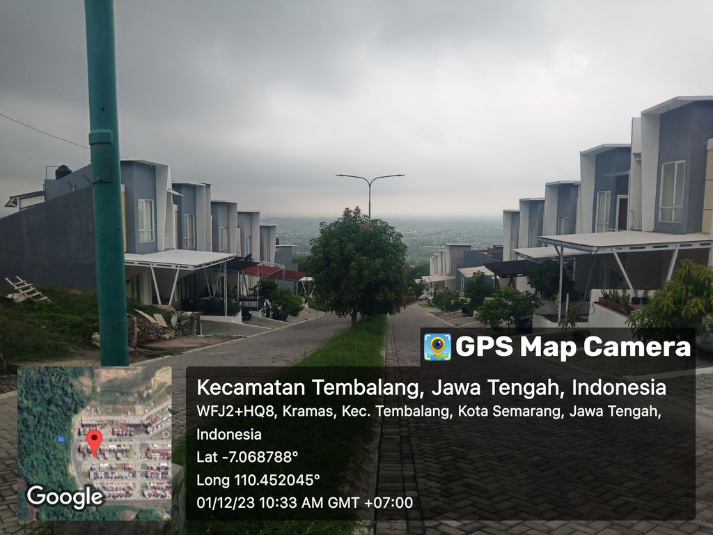 foto posisi tengah perumahan CLUSTER SIRANDA VIEW