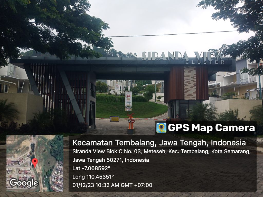 foto gerbang perumahan CLUSTER SIRANDA VIEW