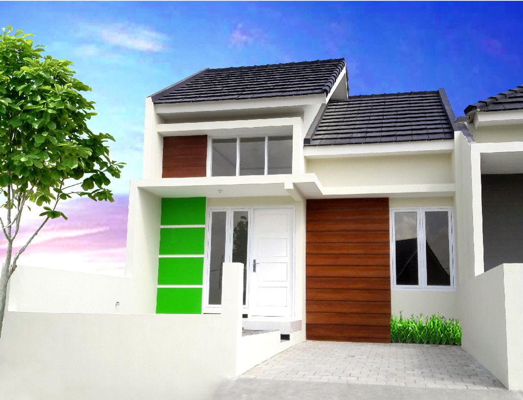 foto tampak rumah tipe T. 36 perumahan ARGOWILIS RESIDENCE