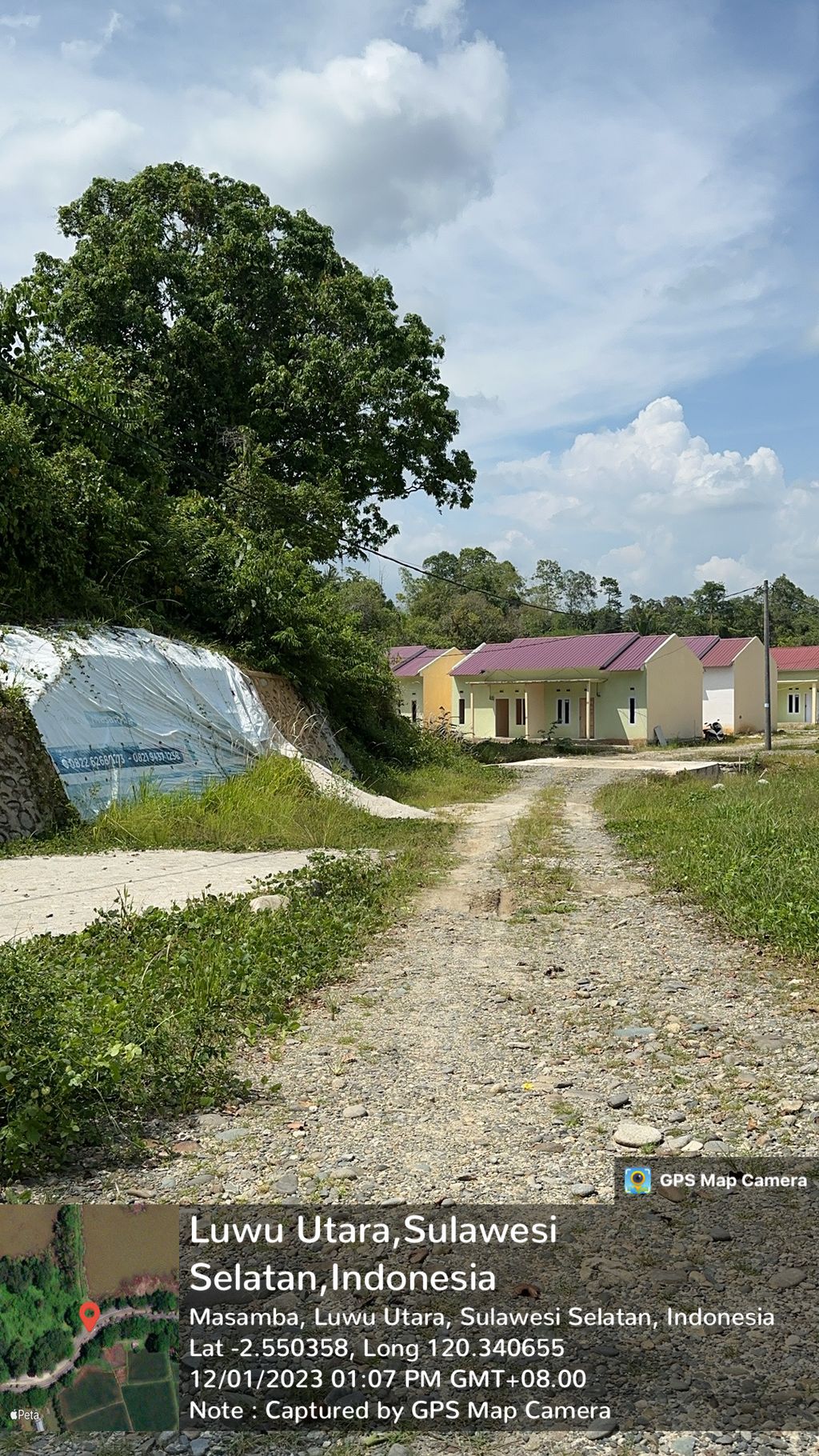 foto gerbang perumahan MADINAH SAUFA RESIDENCE