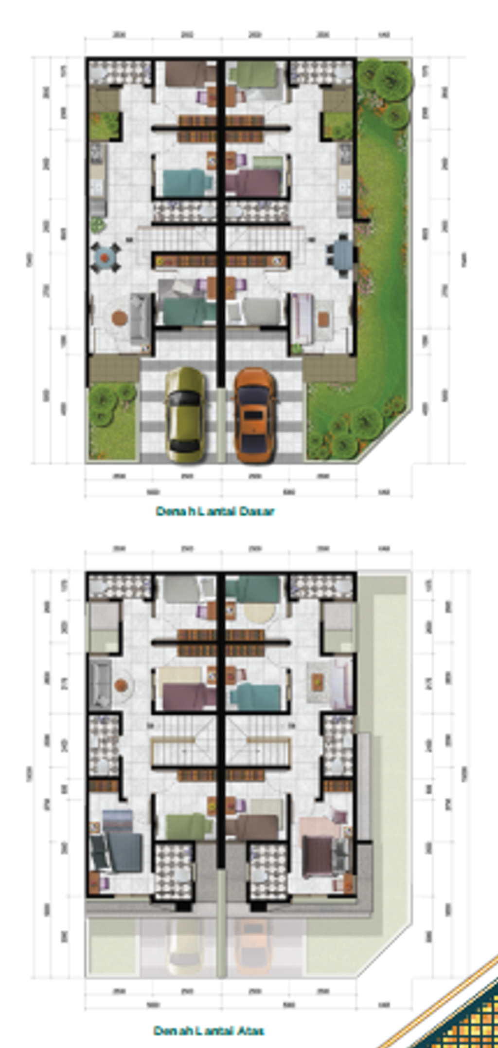 foto denah rumah tipe FARADAYS STS-STD perumahan CITRA RAYA - CLUSTER ACADEMIA PAVILION