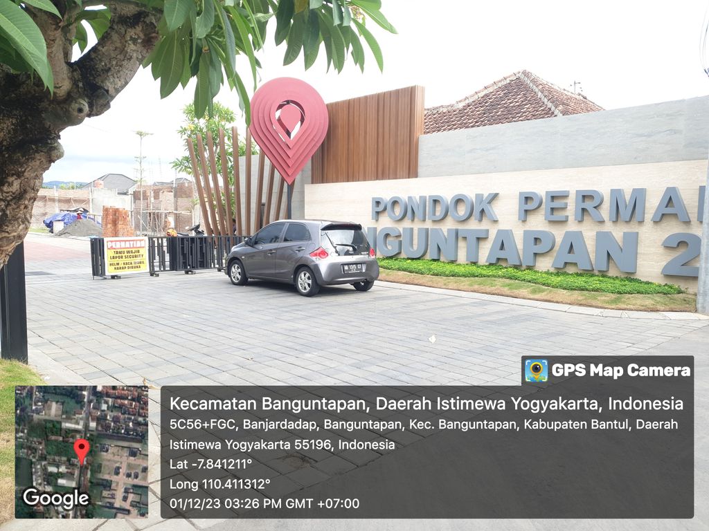 foto gerbang perumahan PONDOK PERMAI BANGUNTAPAN 2
