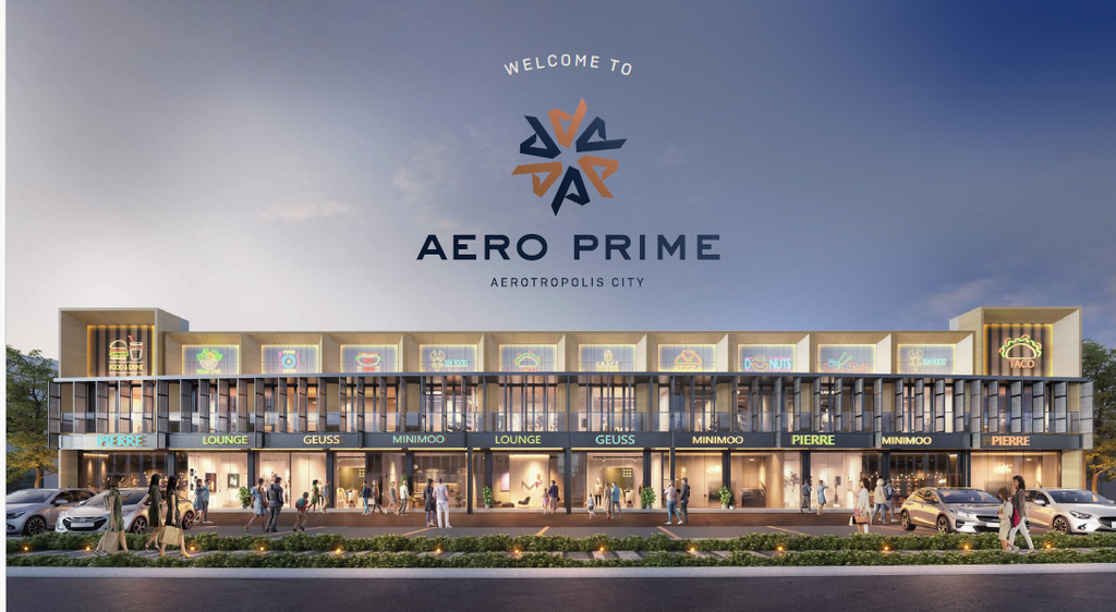 foto tampak rumah tipe AERO PRIME perumahan AEROWORLD 8, CitraGarden City, Jakarta Barat