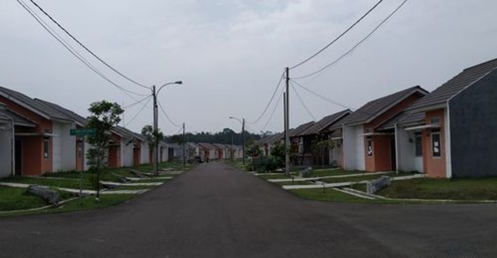 foto denah rumah tipe ORCHID perumahan SPRING VIEW (CITRA MAJA RAYA JO)