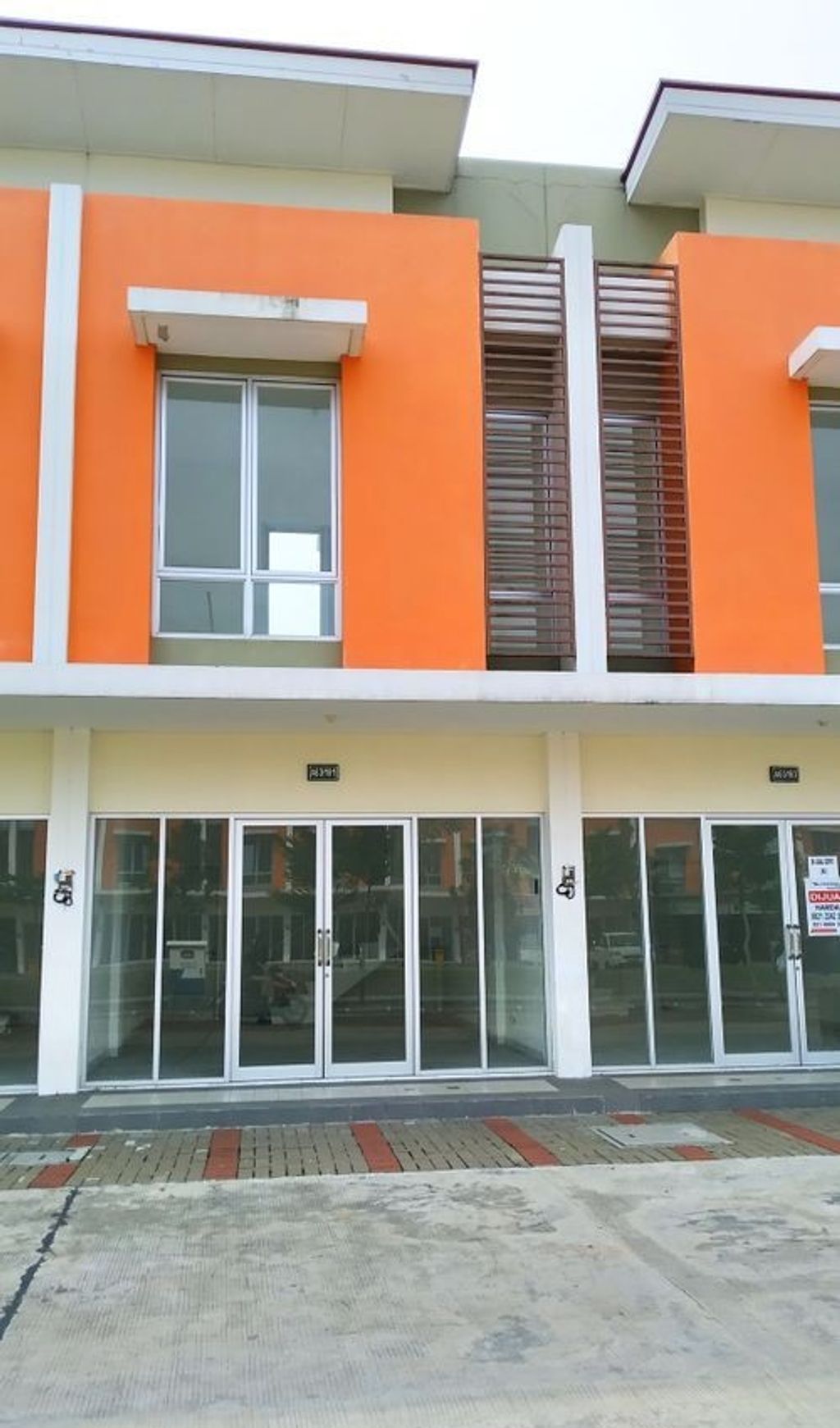 foto tampak rumah tipe CITRA GALLERY STD B1 perumahan RUKO PARK LANE