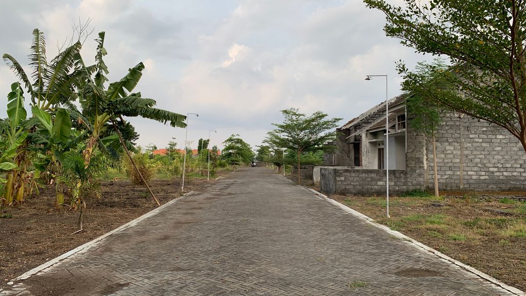 foto posisi tengah perumahan Griya Asri Kentjana