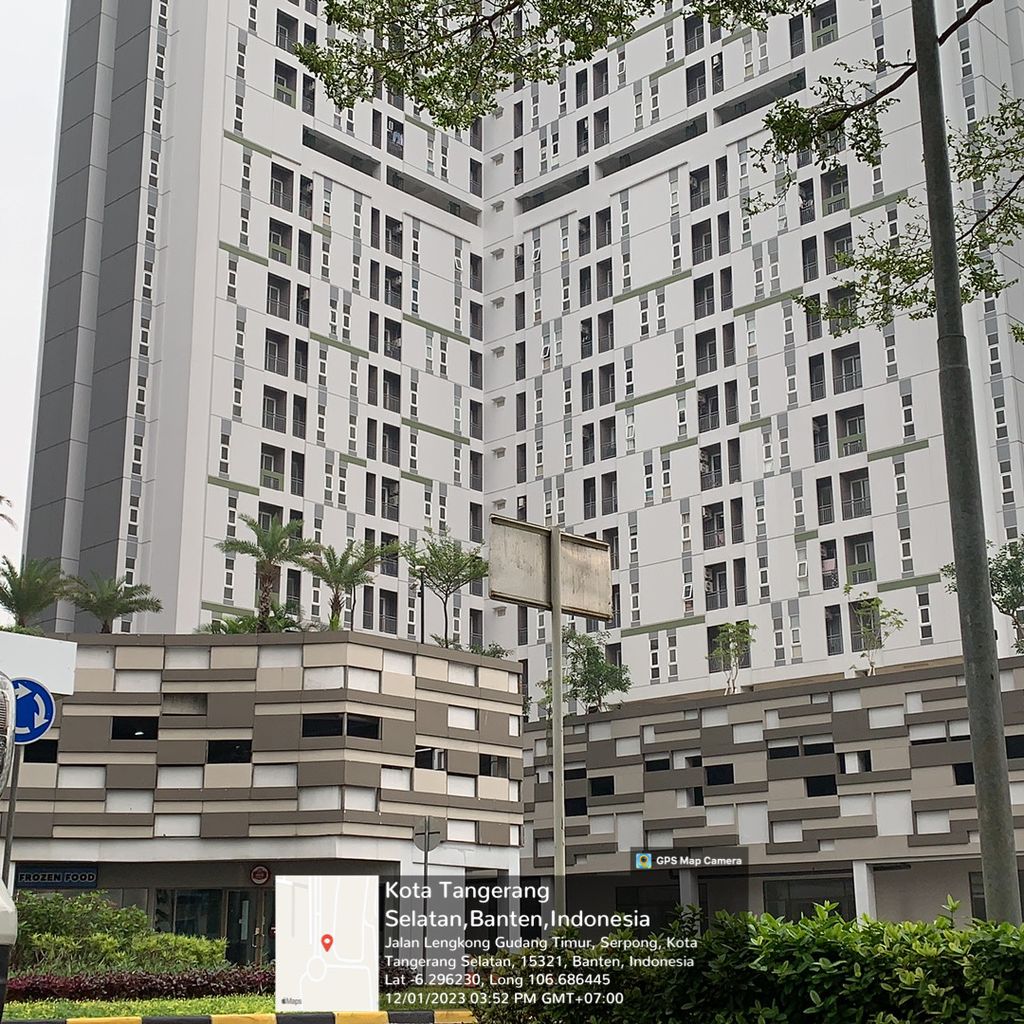 foto posisi tengah perumahan APARTEMEN AKASA
