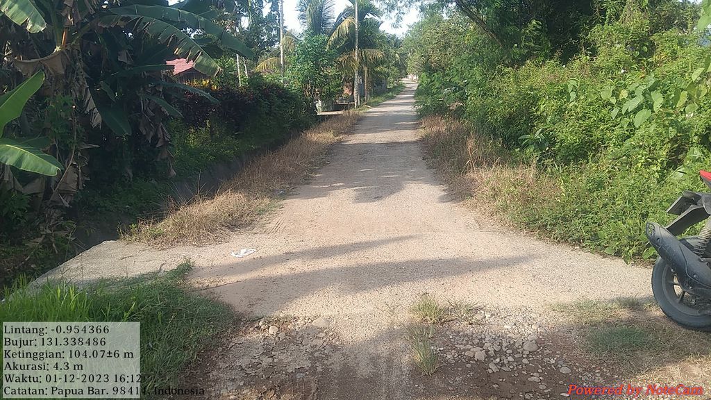 foto gerbang perumahan DEHOLAND TRANSAD PERMAI