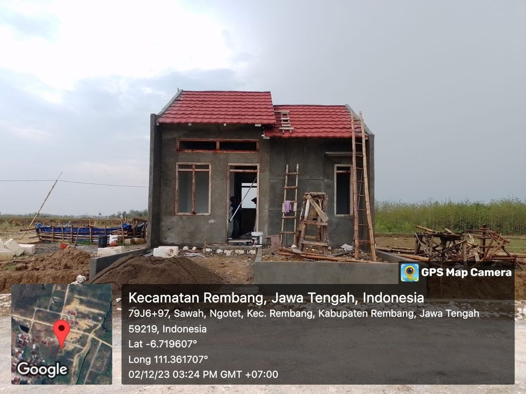 foto contoh rumah perumahan Perumahan Puri Ayu Lestari