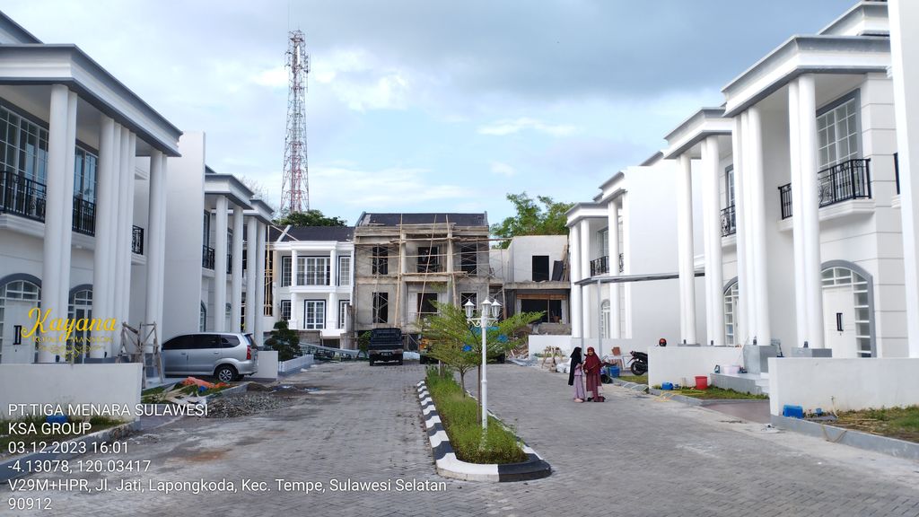 foto posisi tengah perumahan KAYANA ROYAL MANSION II