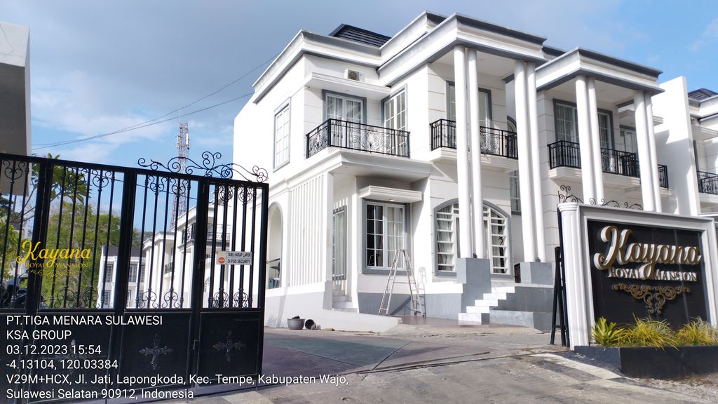 foto gerbang perumahan KAYANA ROYAL MANSION II