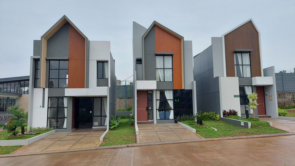 foto contoh rumah perumahan SERPONG GARDEN 3