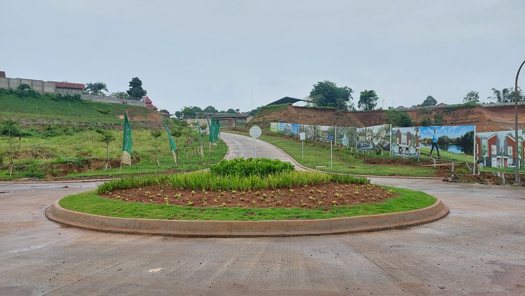 foto posisi tengah perumahan SERPONG GARDEN 3