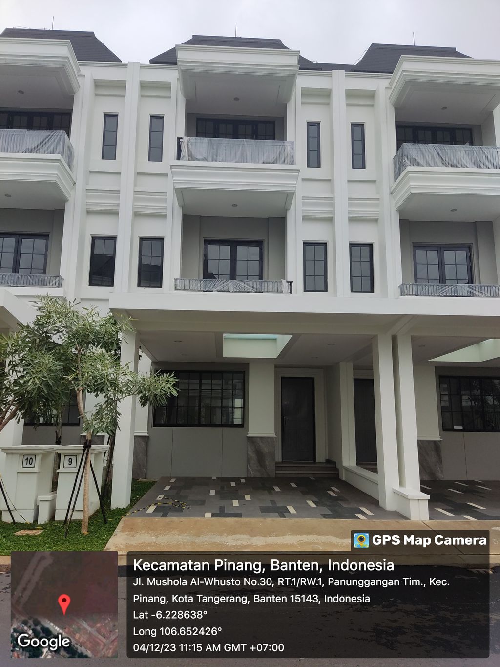 foto contoh rumah perumahan Sutera Winona