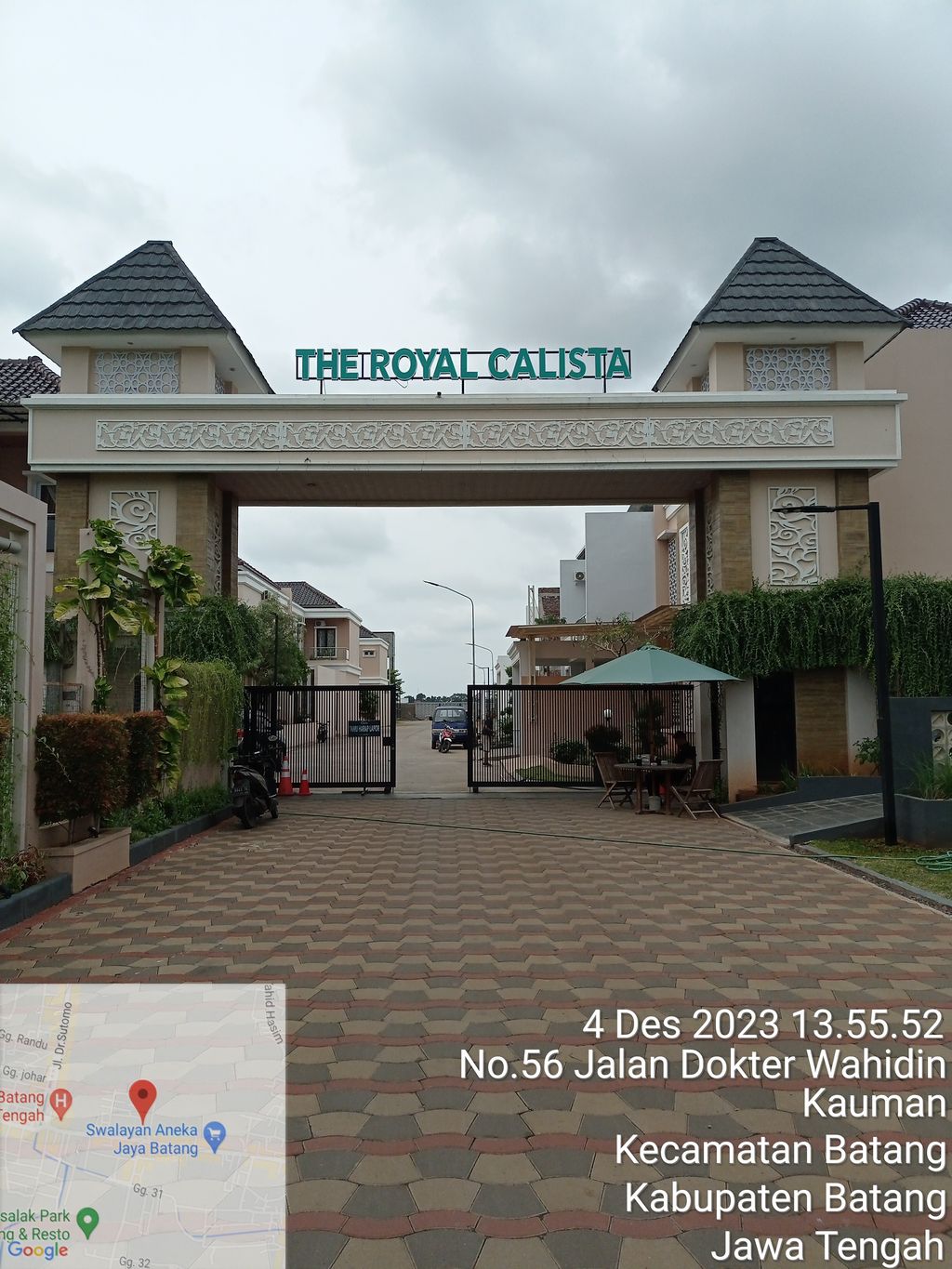 foto gerbang perumahan THE ROYAL CALISTA RESORT & RESIDENCE
