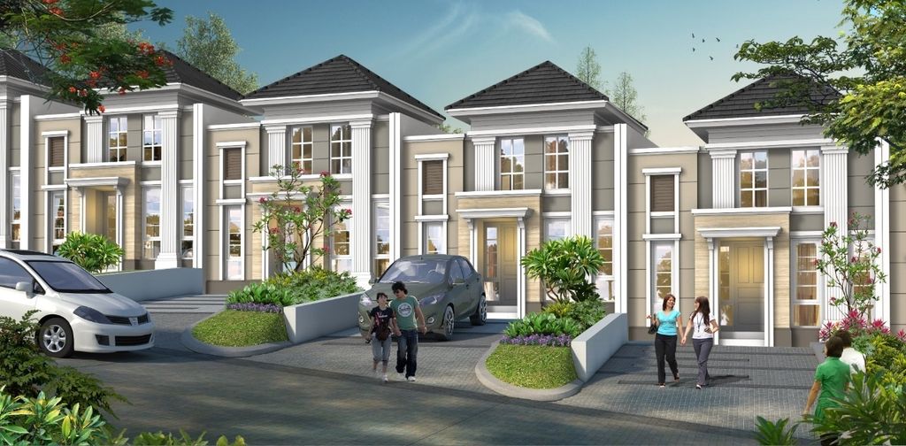 foto tampak rumah tipe HAZEL perumahan Perumahan CitraGarden Malang