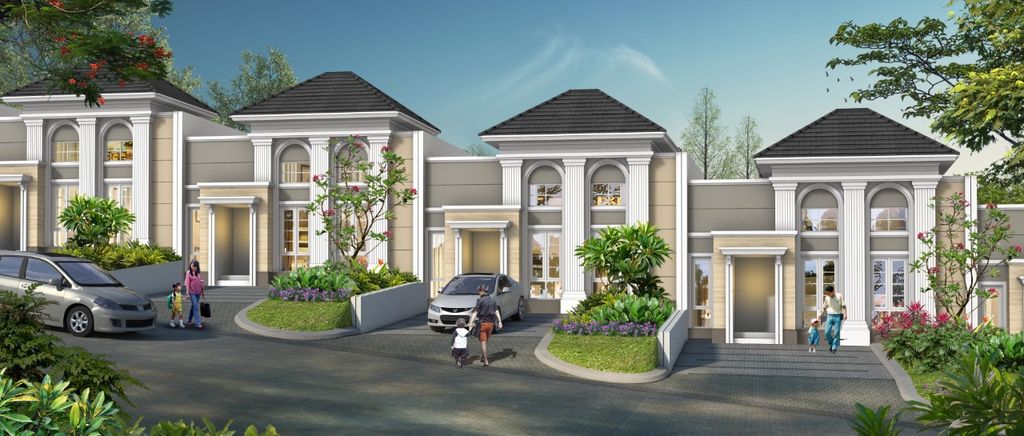 foto tampak rumah tipe WILLOW STD (1) perumahan Perumahan CitraGarden Malang