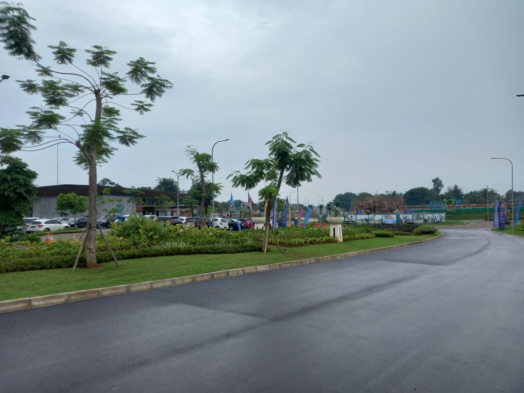 foto posisi tengah perumahan JO CITRA GARDEN SERPONG