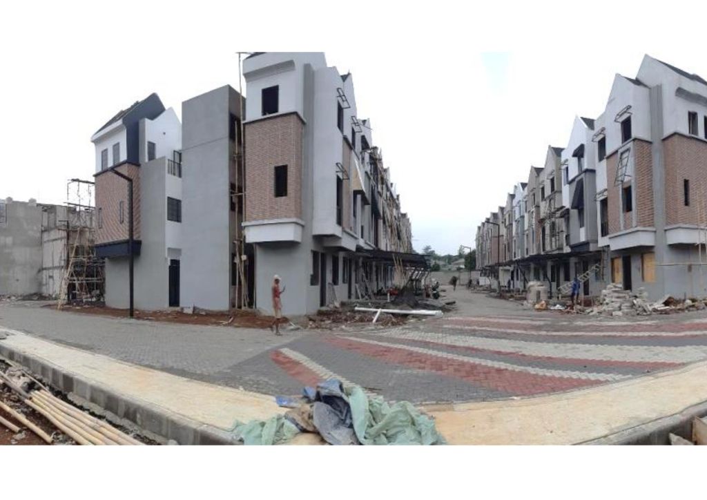 foto posisi tengah perumahan Synthesis Huis
