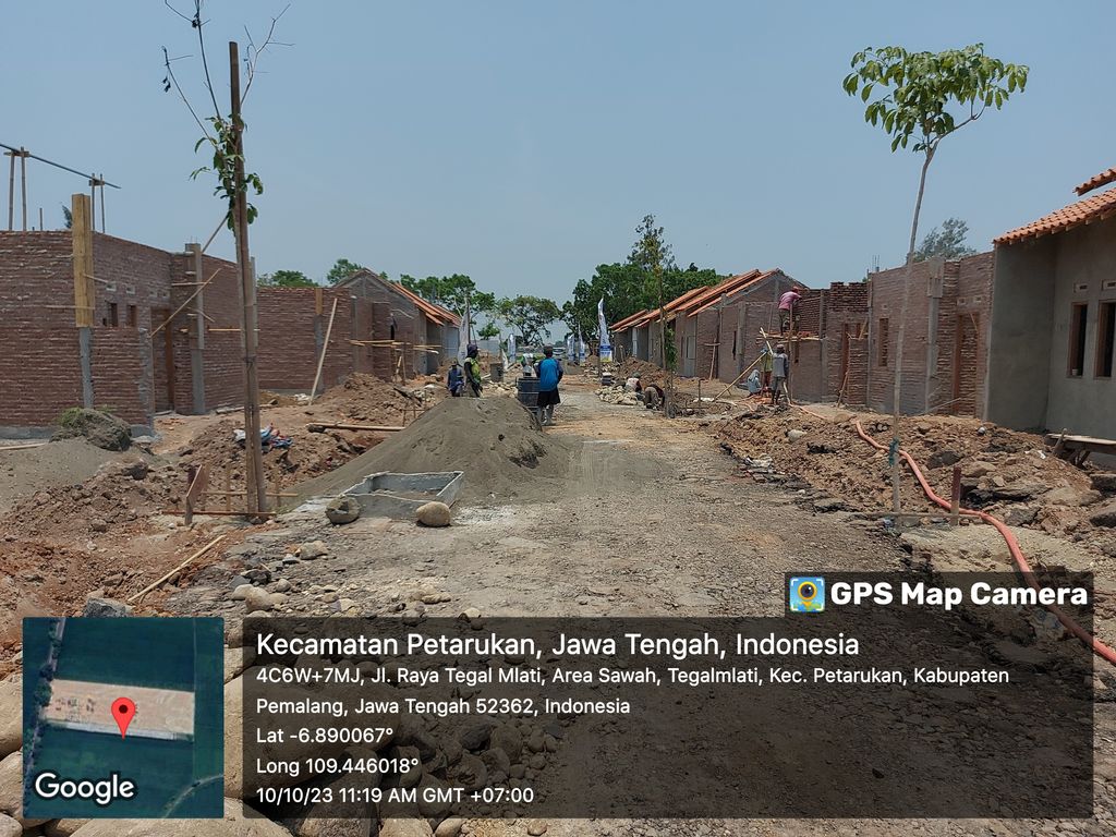 foto posisi tengah perumahan PERMATA RESIDENCE 2