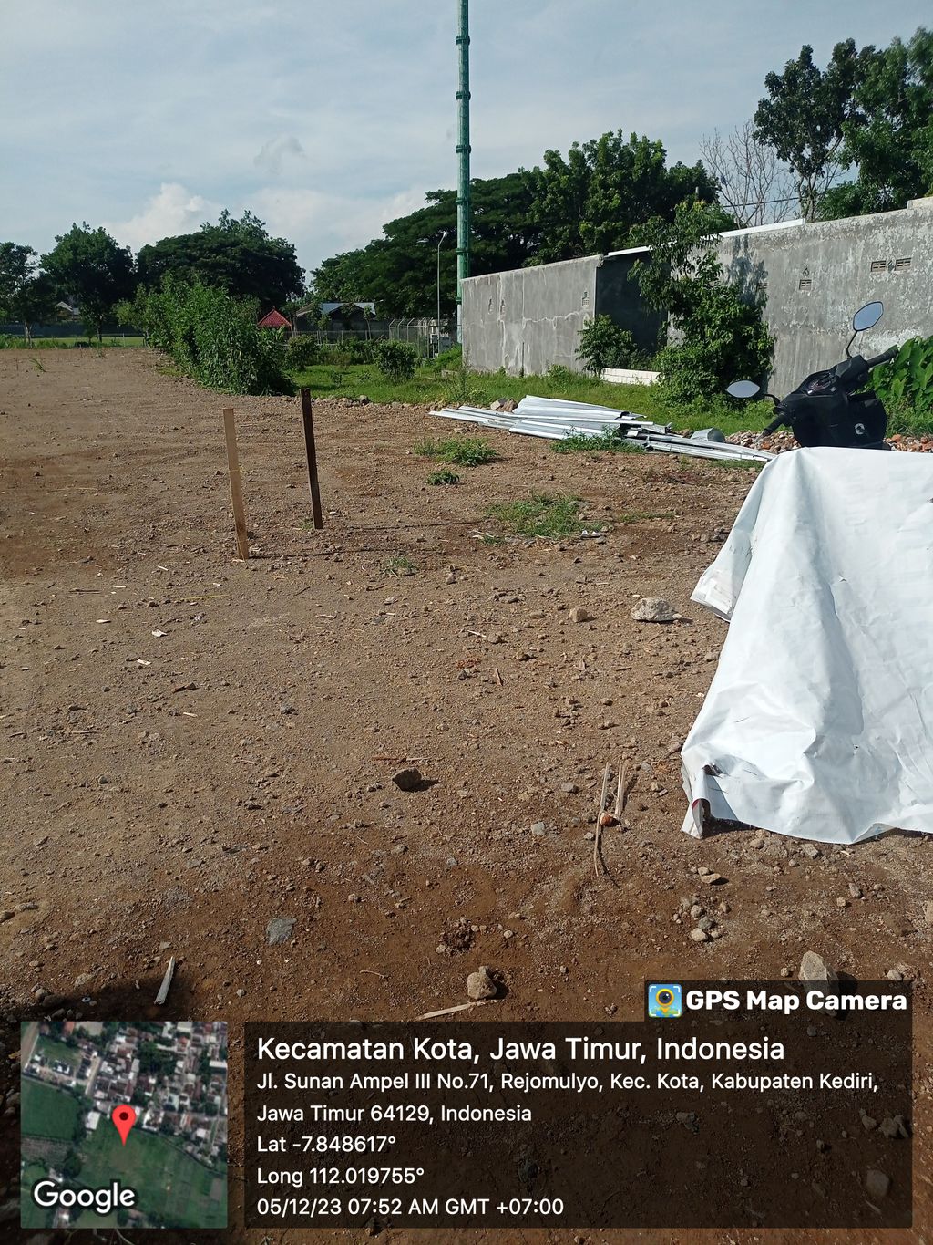 foto gerbang perumahan Cluster Apersi Rejomulyo